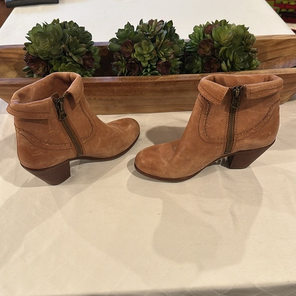 SAM EDELMAN Louie Fringe Zip Up Ankle Boots booties ‎ women’s size 7 - Picture 5 of 8